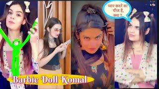 Vikku,Aarohi Funny Reels😂| Komal Gugnani #01| Barbie doll girl viral Instagram Reels,#arohikhurana_
