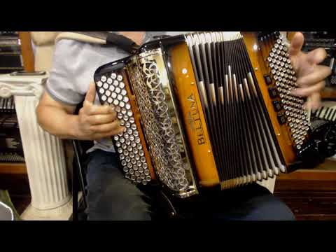 BELTSTU200BSB - Sunburst Beltuna Studio 200B Chromatic Accordion C LMM 82 96  $7999