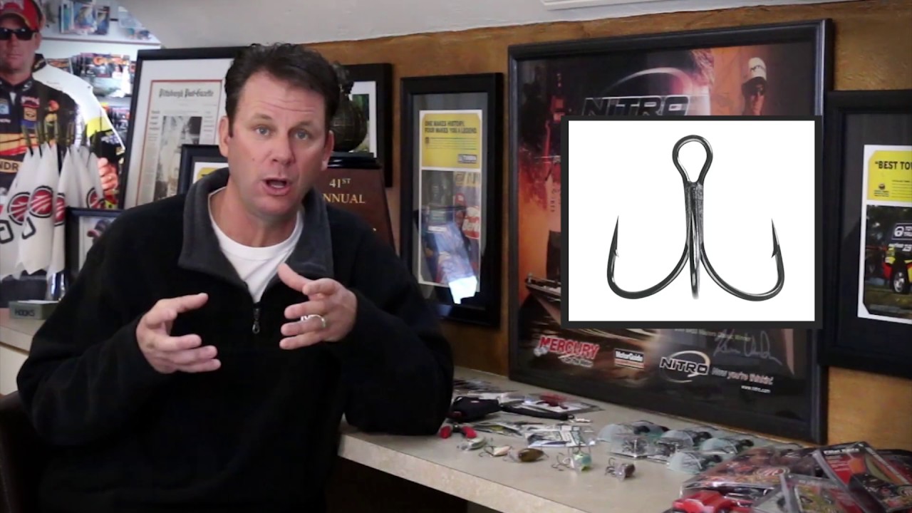 KVD Elite Triple Grip® Treble Hook - 2X Short