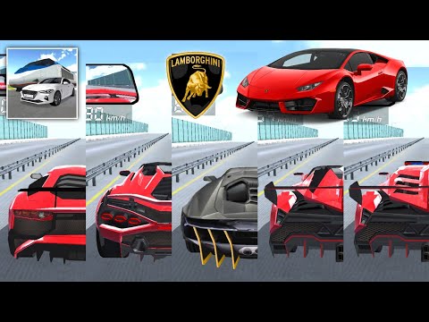 3D Driving Class - Top 5 Fastest Lamborghini Cars - Top Speed