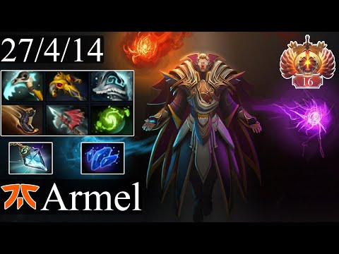 Fnatic.Armel - Invoker | Midlane Gameplay Dota 2 Patch 7.32d