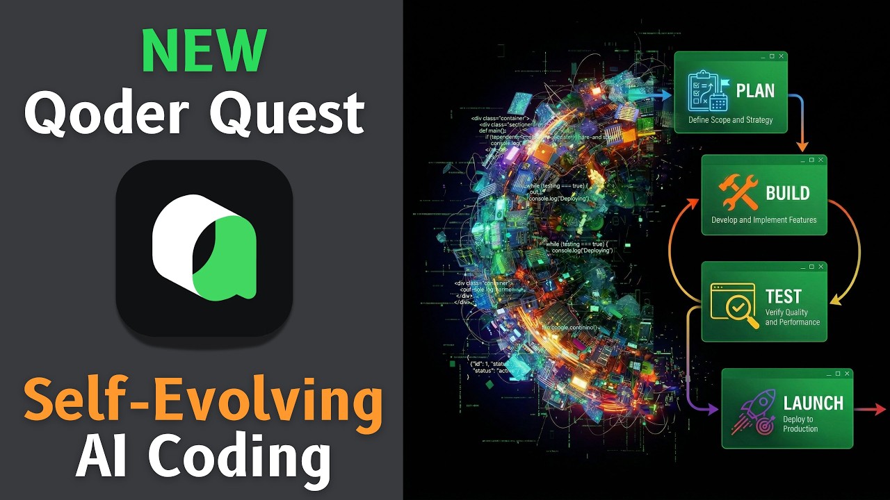 The New AI Coding? Sending AI Agents On Quests 💡 Qoder Full MCP App Build Test