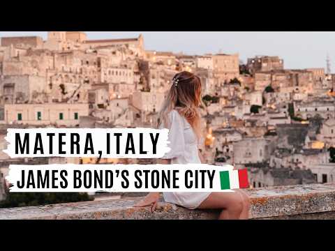 You NEED to visit MATERA 🇮🇹 | JAMES BOND Stone City | Travel Guide | Day Trip from Bari | Italy VLOG
