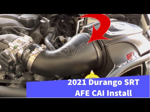 AFE CAI Install - 2021 Dodge Durango SRT 392