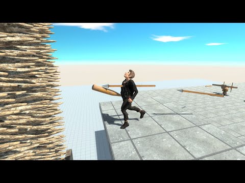 Pinning Units to the needle wall － Animal Revolt Battle Simulator