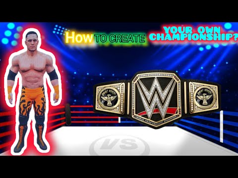WWE 2K19 MyCareer Mode Walkthrough Episode 16 - How To Create Your Own Championship?