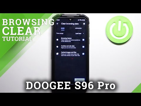 How to Delete History Browser in DOOGEE S96 Pro -  Reset Browser Data