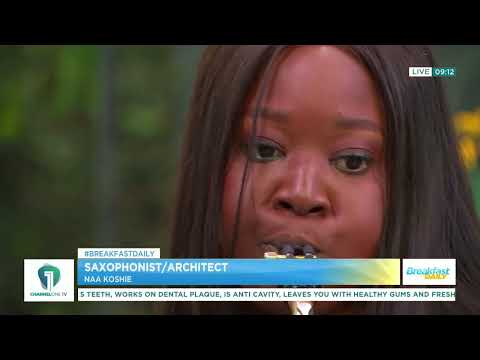 Time with Naa Koshie: Meet the Saxophonist Who's Also an Architect! | Breakfast Daily