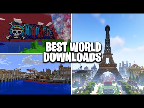 Best Minecraft World Downloads! (Crazy World Downloads)
