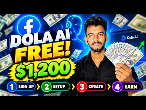 Use Dola AI for Free Unlimited Videos & Earn on Facebook 💵