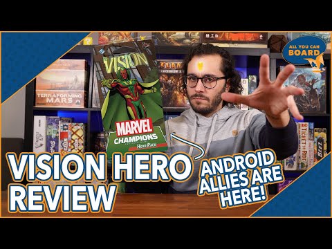 Vision Hero Review | Marvel Champions | Androids are HERE! (4 New Allies & Much More!)