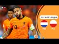 COMEBACK Oranje nét niet genoeg | Samenvatting Nederland - Polen | Nations League