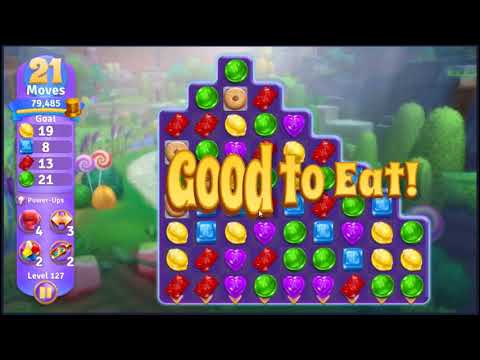 Willy Wonkas Sweet Adventure Level 127 - NO BOOSTERS 🍫 | SKILLGAMING ✔️