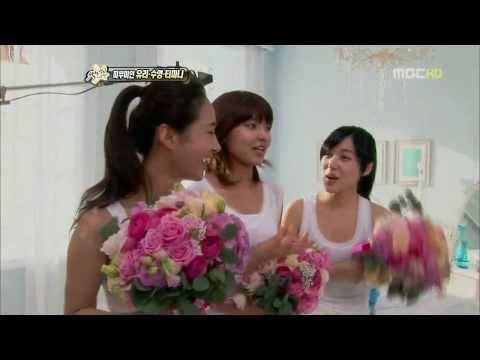 100409 SNSD Sooyoung Yuri Tiffany - 'Beauty CF Shooting' @ Section TV