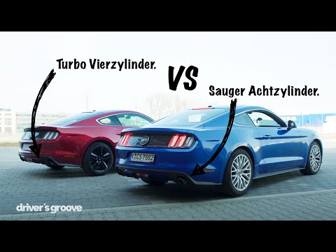Der große Vergleich: Ford Mustang Ecoboost vs Mustang GT!