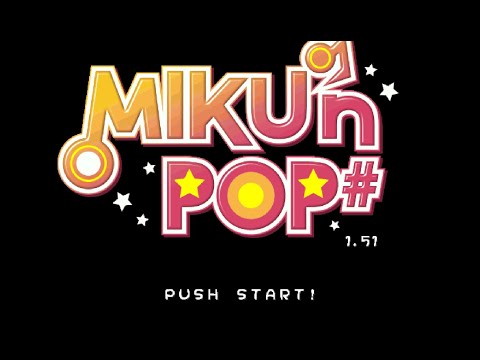 MIKU'n POP - gameplay /part one/ miku vs neru/ vocaloid