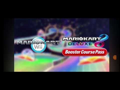 Wii Rainbow Road with Lyrics: Mario Kart Wii and Mario Kart 8 Deluxe song (starring Tyler Makie)