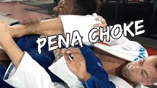 Master the Pena Choke: A Guide to Executing the Perfect Submission