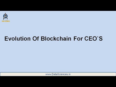 Evolution Of Blockchain Explained