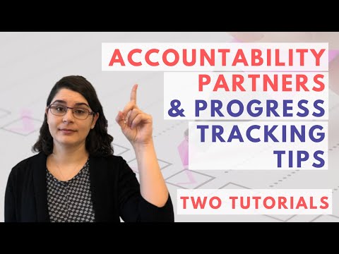 Find An Accountability Partner Or Group | Plus 3 Ways To Track Your Progress (Tutorials Included)