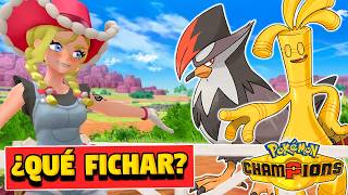 🔥Los POKÉMON que DEBES FICHAR si ERES NUEVO en Pokémon Champions