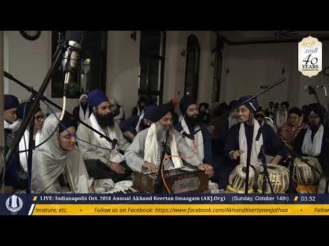 018 Indianapolis - Raensabaayee Keertan - Oct. 2018 - Bh. Parminder Singh Jee Moga