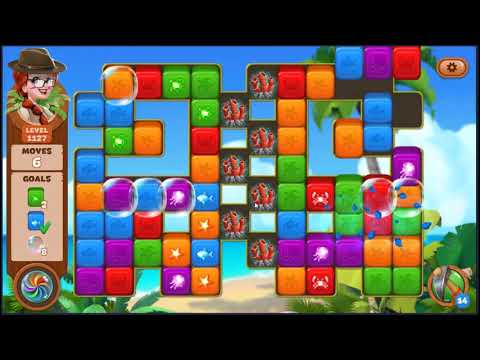 Lost Island Blast Adventure Level 1127 - NO BOOSTERS 🏝️ | SKILLGAMING ✔️