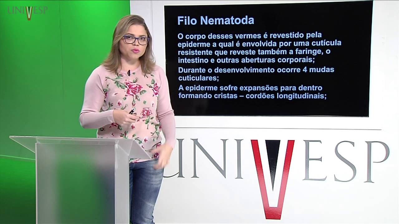 Zoologia de Invertebrados - Aula 11 - Filo Gastrotricha, Filo Nematomropha