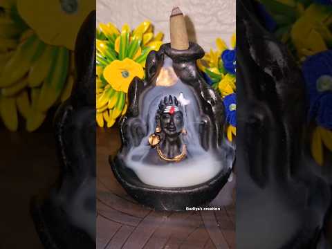 Black synthetic resin shiv shankar statue, car