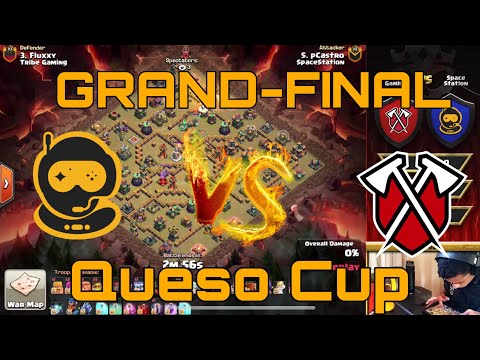 Final Queso Cup | Tribe Gaming VS Spacestation Gaming | Golden ticket for coc world championship