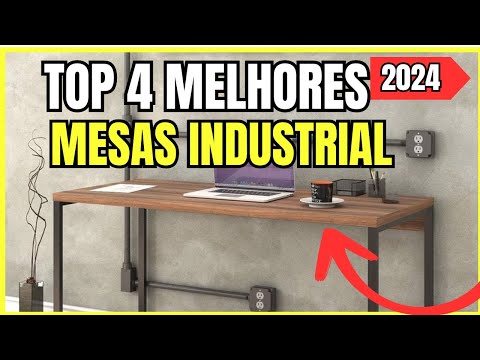 MELHORES MESAS INDUSTRIAL  DE 2024 NOVIDADE TOP AS 4  MELHORES Mesa Escritório