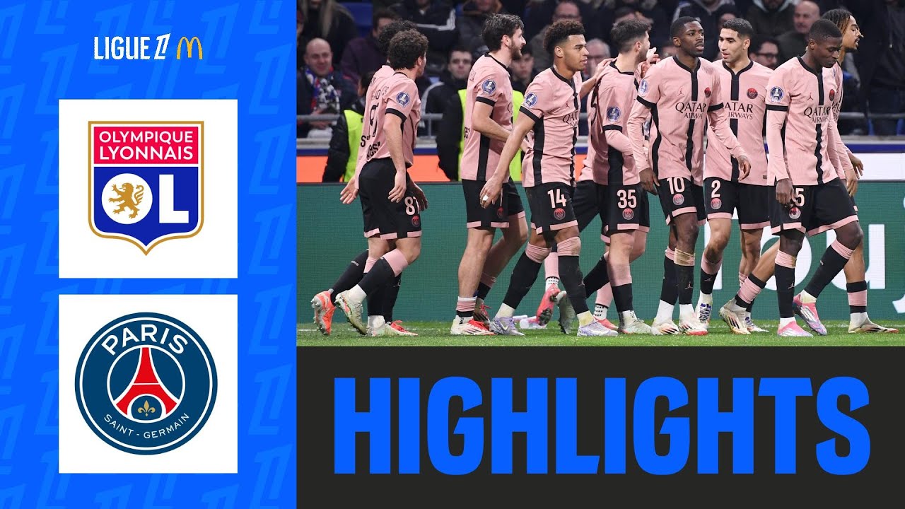 OLYMPIQUE LYONNAIS - PARIS SAINT-GERMAIN (2-3) - Week 23 - Ligue 1 McDonald's 24/25