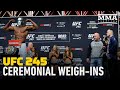 UFC 245 Ceremonial Weigh-In Highlights - MMA Fighting