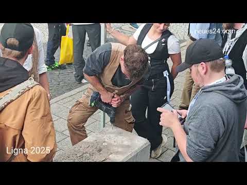 Ligna 2025 - Ben Berger bei Festool