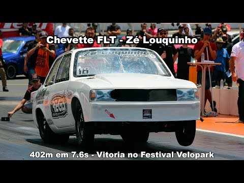 Chevette FLT Zé Louquinho - 402m em 7.6s!