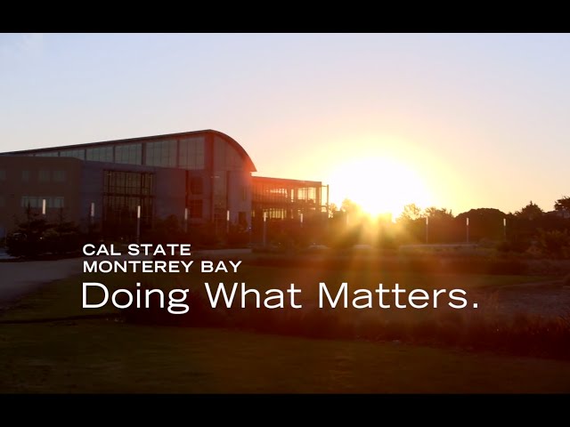 California State University, Monterey Bay vidéo #1