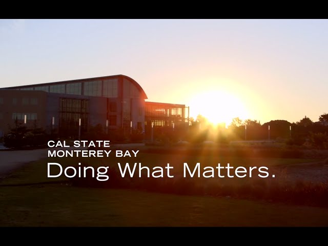 California State University, Monterey Bay video #1