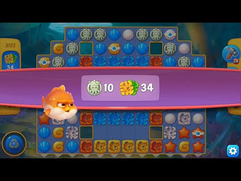 Fishdom Hard Level 3122 . HD Quality