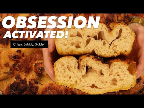 I'm OBSESSED With This FERMENTED Focaccia | BEGINNER Sourdough Guide