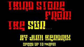 Third Stone From The Sun Sped Up to 78 RPM