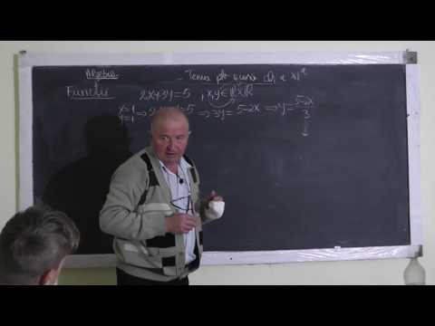 Lectia 1155 Functii: Definitie, Exemple, Calculul domeniului de definitie al unei functii - Clasa 12