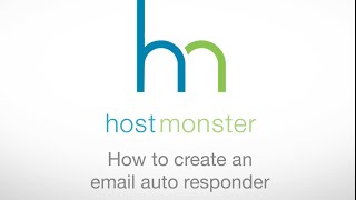 How to create an email auto responder.