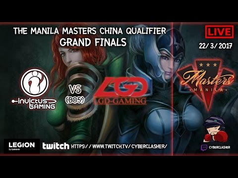 [LIVE-TH] The Manila Masters CN Qualifier - Invitus Gaming vs LGD # Game 1