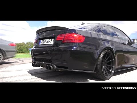 Iconic BMW E92 M3 w/ ARMYTRIX X-Pipe Track-Edition Exhaust - Brutal Revs & Accelerations!