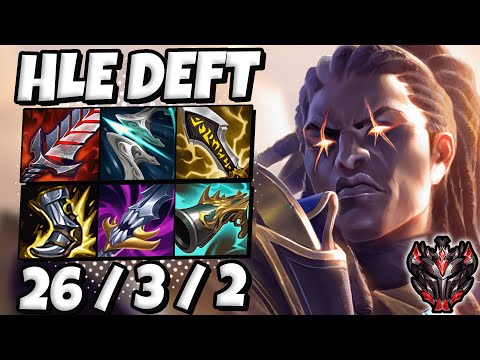 Deft Lucian vs Jhin [ Quadrakill ] Patch 11.22 Korea Grandmaster ✅