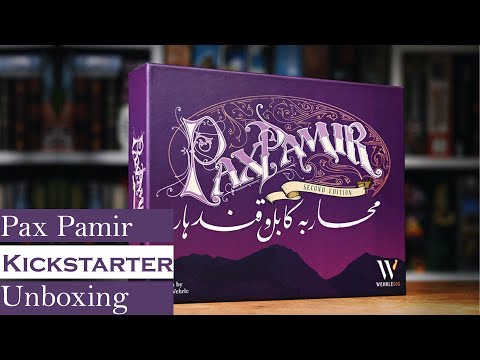 🔴 Pax Pamir Second Edition Unboxing | With Game Brigade