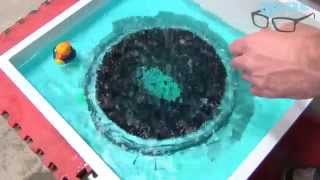 Sound,Bass,Water, Sound makes water come alive with cymatics