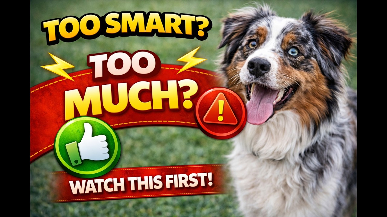 The Workaholic Genius in a Fur Coat  - Understanding the Australian Shepherd