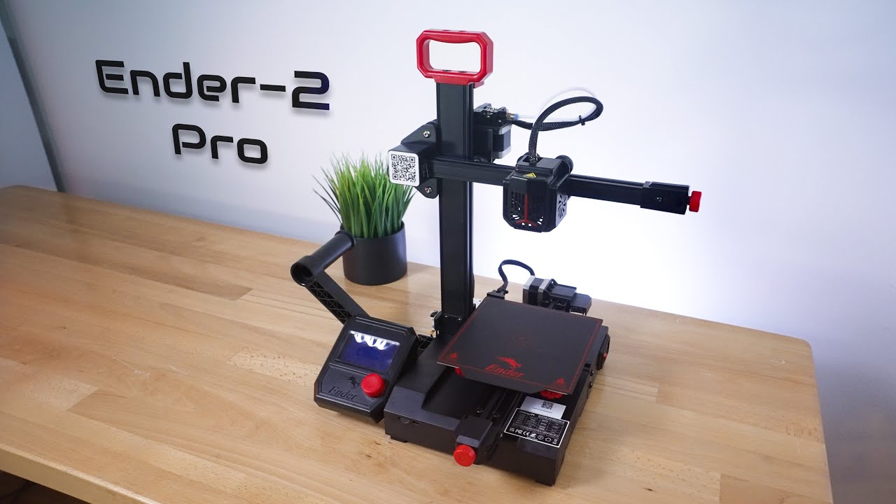 Creality Ender-2 Pro - 3D Printer - Overview Level & Print