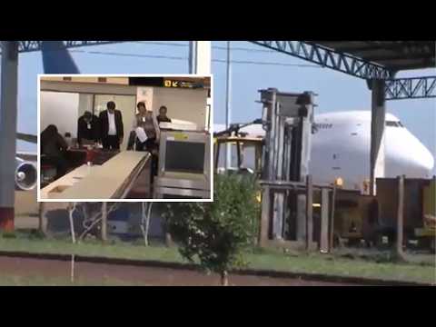 Refuerzan seguridad en aeropuerto ante alerta de posible megarrobo